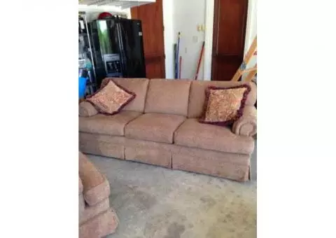 Beautiful matching couch and love seat